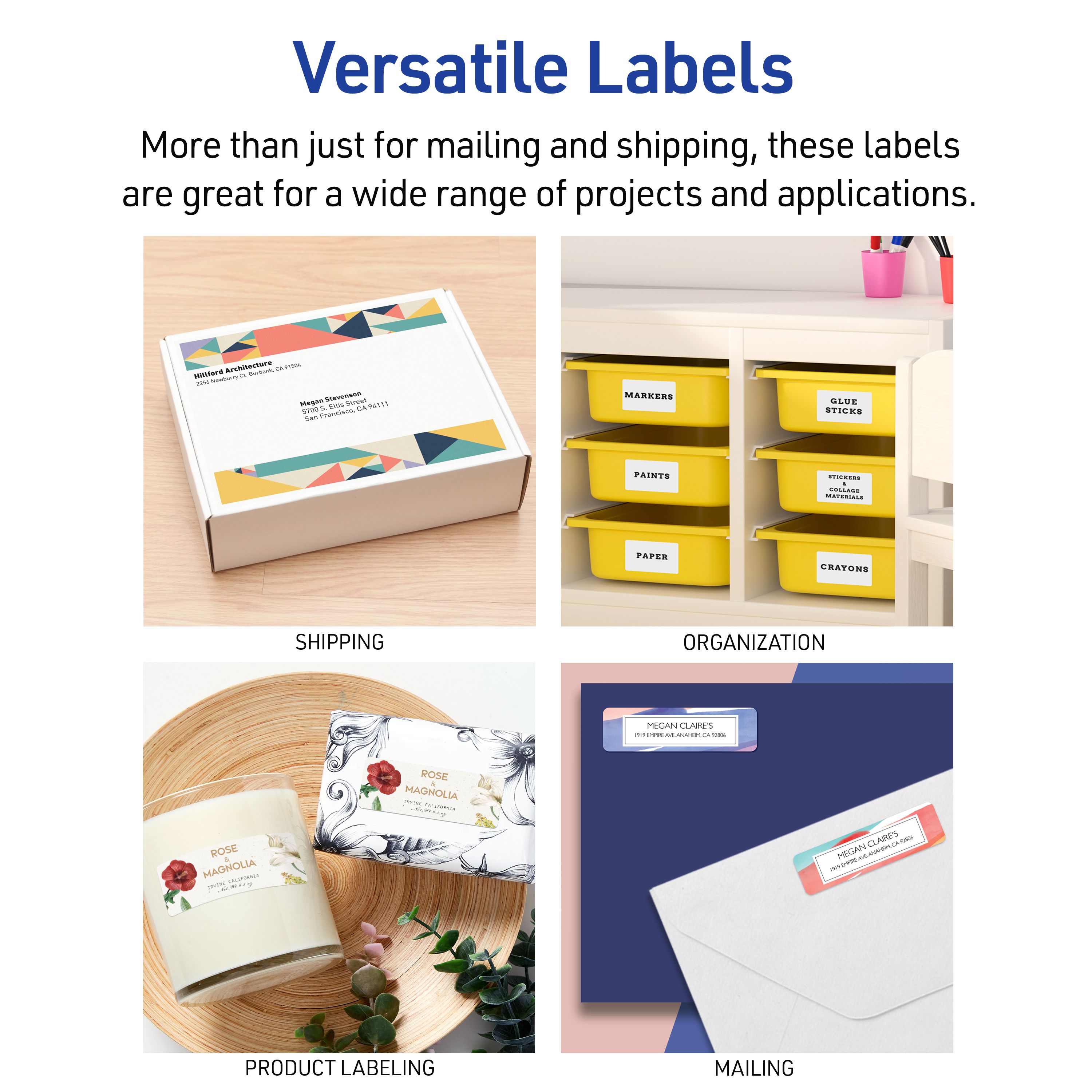 Shipping Labels with Sure Feed®, 2
